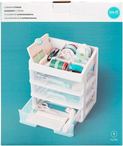 We R Memory Keepers 11"X8"X12.5" Case Plastic Storage, Multi in Saudi Arabia