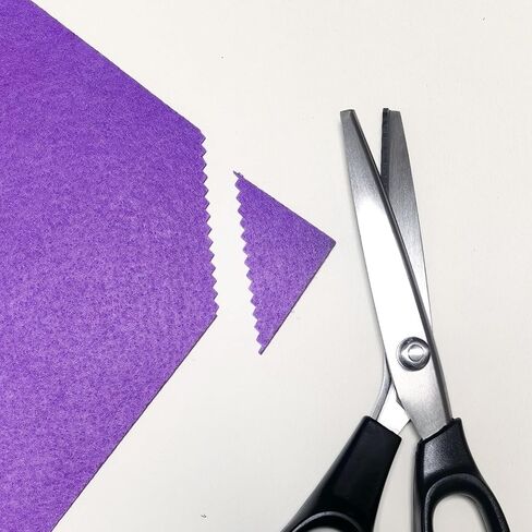 9" Heavy Duty Pinking Shears Scissors, Serrated 5mm Zig Zag Scissors Fabric Paper Non-fabric, Home Office, School, Sewing, and Crafts in Saudi Arabia