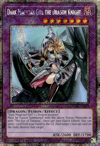 Dark Magician Girl The Dragon Knight (بلاتينيوم سري نادر) - RA03-EN258 - بلاتينيوم سري نادر - الإصدار الأول in Kuwait