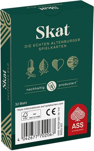 Skat, deutsches Bild, Kornblume®, in Faltschachtel in Saudi Arabia