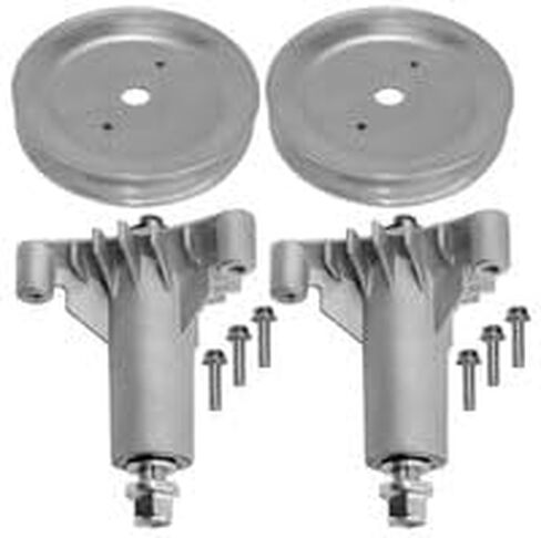 #US Part Replacement for 2 Spindle Assembly Pulley for Poulan 342054 342064 342074 A B 342084 3421H74 A B in Saudi Arabia