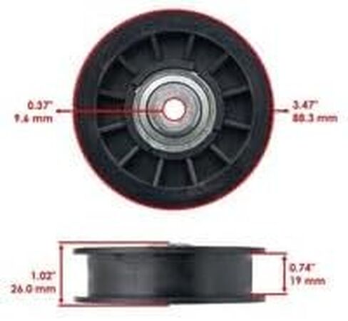 #US Part Replacement for Transmission Pulley for Dixon Ram44 Ram48 Ram50 Ram52 Ram61 539110311 in Saudi Arabia