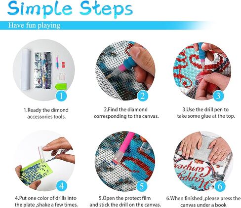 mrmioom 5d الكوبية الماس مجموعات الفن للبالغين، الزهور الماس مجموعات الرسم للبالغين، diy الحفر الكامل الماس اللوحة زهرة جوهرة الفن والحرف 12x16 بوصة in Kuwait
