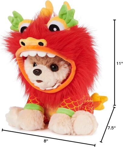 GUND Boo, The World’s Cutest Dog Lunar New Year Dragon Plush Pomeranian Stuffed Animal for Ages 1 and Up, 9" in Saudi Arabia