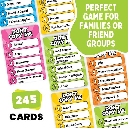 Viral Studios Don't Copy Me | The Party Card Game Where Matching Gets You Eliminated – Fast-Paced Game for Friends, Families, & Game Nights, All Ages in Saudi Arabia
