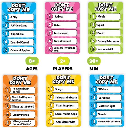 Viral Studios Don't Copy Me | The Party Card Game Where Matching Gets You Eliminated – Fast-Paced Game for Friends, Families, & Game Nights, All Ages in Saudi Arabia