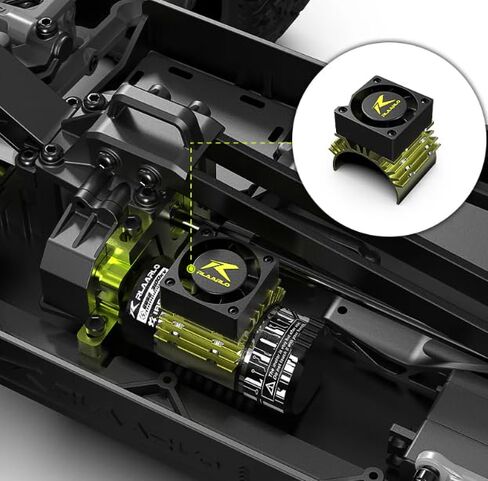 CROBOLL RE002 Motor Heat Sink and Cooling Fan for Metal Version RZ001 and XTS-F10 in Saudi Arabia