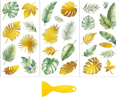 Peacoblue Rub on Transfer Decal Sticker for Furniture Craft Decor 6"x12" Retro Canned Flowers, 3Pcs Waterproof UV DTF Transfer for Drawer Dresser Glass Porcelain Wood Plastic in Saudi Arabia
