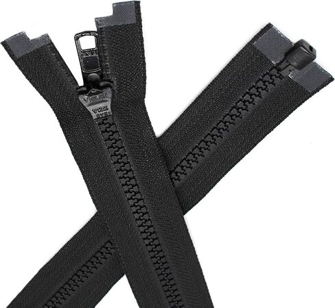 سحاب VISLON YKK 90 بوصة ~ YKK #5 فصل مصبوب ~ كيس نوم ~ أسود in Saudi Arabia