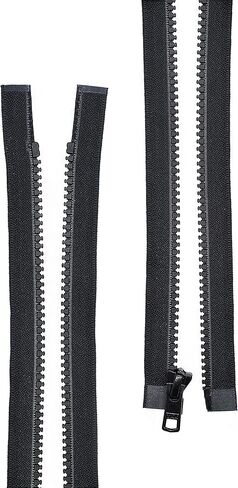 سحاب VISLON YKK 90 بوصة ~ YKK #5 فصل مصبوب ~ كيس نوم ~ أسود in Saudi Arabia