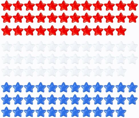 FAZHBARY 105 PCS Resin Stars Flatback No Holes Plastic Mini Star Bulk Resin Embellishments for Crafts Accessories in Saudi Arabia