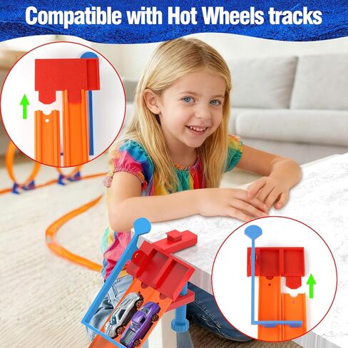 2-Lane Starting Gate Compatible with Hot Wheels Racetracks (Starting Gate Only) in Saudi Arabia