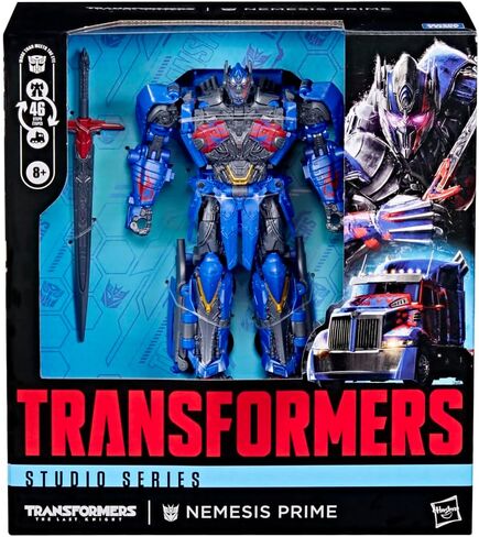 Transformers Studio Series The Last Knight Nemesis Prime, Leader Class 8.5-Inch Converting Action Figure, Robot Toys for Ages 8+ in Saudi Arabia