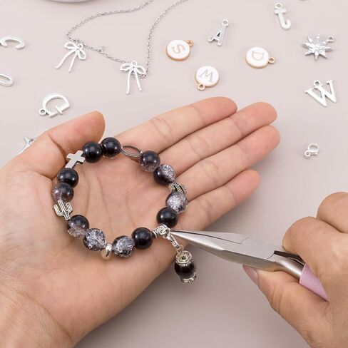 S925 Double Opening Lobster Claw Clasp, Hypoallergenic Necklace Extenders Jewelry Clasp, Spring Rings Connector Clips for Bracelet Anklet Jewelry Making- Silver in Saudi Arabia