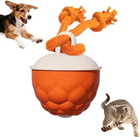 Interactive Dog Toys Motion Activated Automatic Rolling Ball Toys for Small/Medium/Large Dogs Balls for Boredom to Keep Them Busy with USB Rechargeable(Blue) in Saudi Arabia