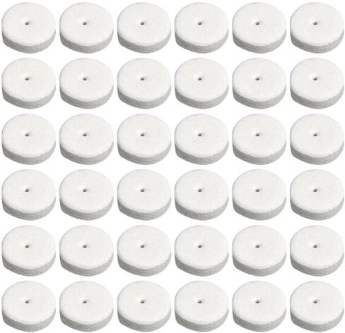 COHEALI Foam Earring Backs Pads 100Pcs Soft Cushion Support Pads Stabilize Earrings Heavy Support Backs Comfort Ear Nuts Protection Disc in Saudi Arabia