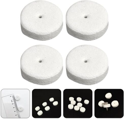 COHEALI Foam Earring Backs Pads 100Pcs Soft Cushion Support Pads Stabilize Earrings Heavy Support Backs Comfort Ear Nuts Protection Disc in Saudi Arabia
