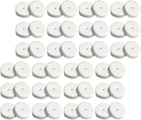 COHEALI Foam Earring Backs Pads 100Pcs Soft Cushion Support Pads Stabilize Earrings Heavy Support Backs Comfort Ear Nuts Protection Disc in Saudi Arabia