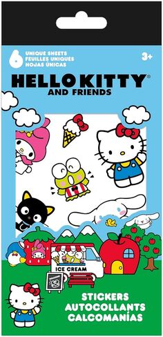 Sanrio - Hello Kitty Mini Sticker Slim Flip Pad - 6 Page in Saudi Arabia