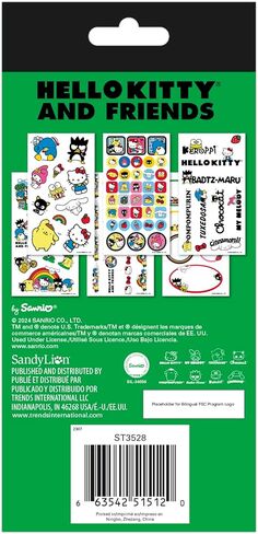 Sanrio - Hello Kitty Mini Sticker Slim Flip Pad - 6 Page in Saudi Arabia