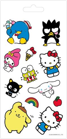 Sanrio - Hello Kitty Mini Sticker Slim Flip Pad - 6 Page in Saudi Arabia