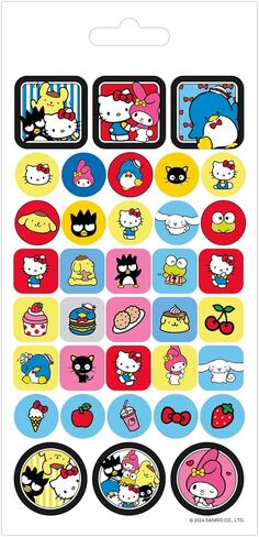 Sanrio - Hello Kitty Mini Sticker Slim Flip Pad - 6 Page in Saudi Arabia