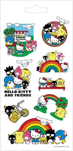 Sanrio - Hello Kitty Mini Sticker Slim Flip Pad - 6 Page in Saudi Arabia
