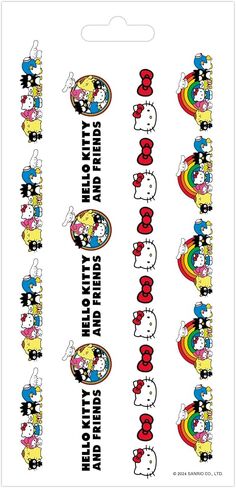 Sanrio - Hello Kitty Mini Sticker Slim Flip Pad - 6 Page in Saudi Arabia