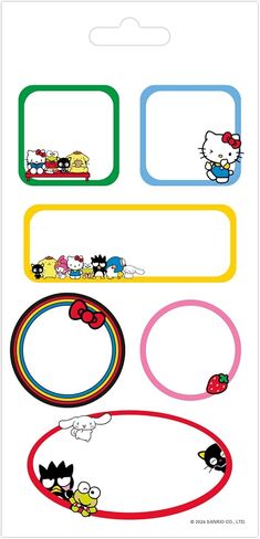 Sanrio - Hello Kitty Mini Sticker Slim Flip Pad - 6 Page in Saudi Arabia