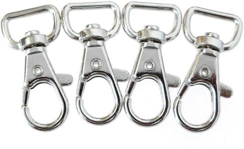 10 PCS Metal Lanyard Hook Swivel Snap for Lobster Clasp Clips in Saudi Arabia