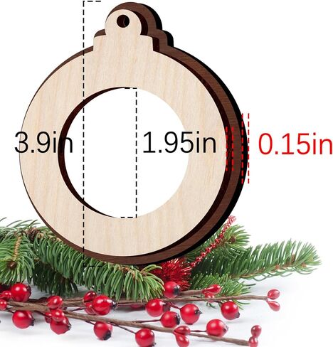 إطار صور بالموجات فوق الصوتية لعيد الميلاد من Liannan، إطار صورة بالموجات فوق الصوتية، الحب من النظرة الأولى، عرض صور بالموجات فوق الصوتية، إعلان الحمل، شجرة عيد الميلاد الإبداعية المعلقة (خشب 1) in Kuwait