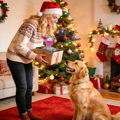 ألعاب صرير للكلاب، ألعاب مضغ قطيفة للكلاب الكبيرة، ذيل حيوانات محشوة مجعدة، أيدي، آذان، ألعاب تفاعلية تصدر صريرًا للكلاب الصغيرة والمتوسطة، تبقيهم مشغولين، وليس للكلاب المضغية العدوانية in Kuwait