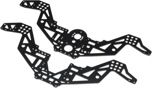 Losi Chassis Plate Set V2 Black Mini LMT Megalodon LOS-2052 in Saudi Arabia