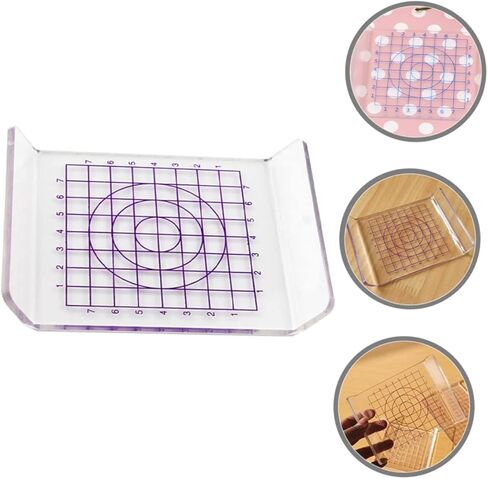 لوح ضغط بلاستيكي على شكل حرف U لأداة فخار طين البوليمر للنحت والمشروعات اليدوية، تصميم مريح لسهولة الاستخدام والتطبيقات متعددة الاستخدامات in Kuwait