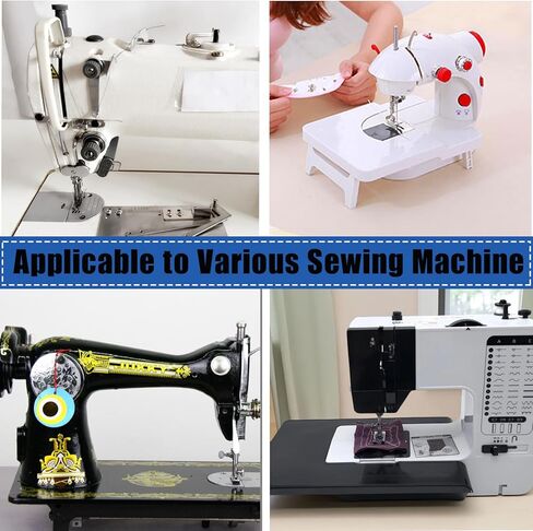 4PCS Universal Rolled Hemmer Foot Hem Presser Foot 7/8/9/10mm Wide Rolling Hem Foot Sewing Machine Presser Feet Home Industrial Curved Scroll Hemming Feet in Saudi Arabia