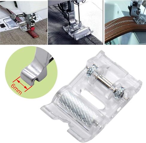 Snap On Rolled Hem Presser Foot for Sewing Machine Compatible with Most Low Shank Snap-On Singer, Brother, Babylock, Janome, Kenmore, White, Juki, New Home, Simplicity, Elna and More in Saudi Arabia