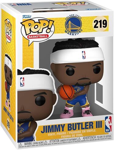 فانكو بوب! NBA: Warriors - Jimmy Butler III - شخصية من الفينيل قابلة للتجميع - فكرة هدية - بضائع رسمية - ألعاب للأطفال والكبار - عشاق الرياضة - شخصية نموذجية لهواة الجمع والعرض in Saudi Arabia