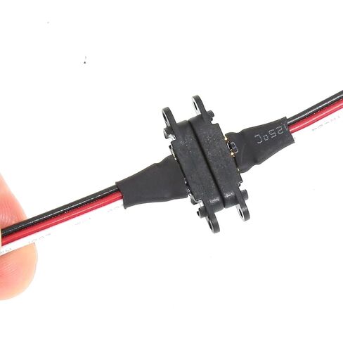 2Pack RC Magnetic Snap-On Jr 1-to-2 Y Extension Cable 9" Length 3Pin LED lamp Group Magnetic Suction Extension Wires for 1/10 1/8 RC Crawler Truck Car Boat Airplane Drones Helicopte in Saudi Arabia