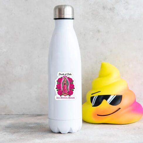 30Pcs Our Lady of Guadalupe Stickers Pack – Virgin Mary Vinyl Stickers for Journals, Laptops, Scrapbooks, Faith-Based Gifts, Religious Catholic Decals in Kuwait