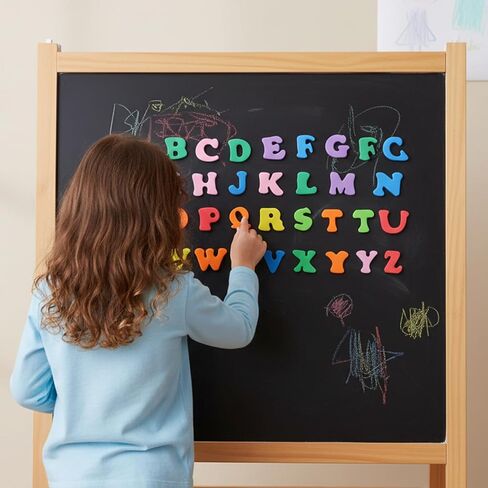 500 Pcs Foam Letter Stickers, Self Adhesive A-Z Foam Alphabet Stickers for DIY Crafts School Project Classroom Supplies Party Decorations, Rich Colors (0.91 x 0.8 in) in Saudi Arabia