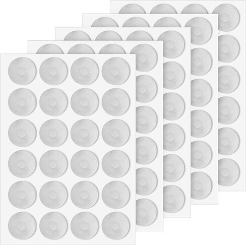 Dplolng 120 قطعة من مقابض السيليكون غير القابلة للانزلاق لقوالب اللحاف، 5 أوراق ملصقات قبضة المسطرة، مقابض حقيقية لمساطر اللحف، حلقات مسطرة سيليكون غير قابلة للانزلاق لخياطة اللحف وحكام الخياطة in Kuwait