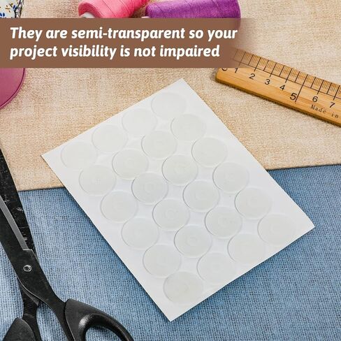 Dplolng 120 قطعة من مقابض السيليكون غير القابلة للانزلاق لقوالب اللحاف، 5 أوراق ملصقات قبضة المسطرة، مقابض حقيقية لمساطر اللحف، حلقات مسطرة سيليكون غير قابلة للانزلاق لخياطة اللحف وحكام الخياطة in Kuwait