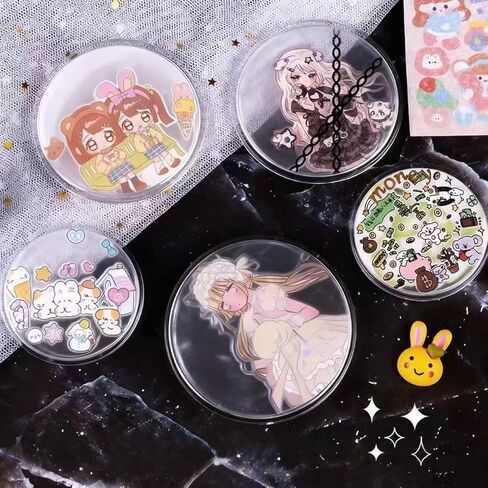 SHUNLI 15PCS 3 Inch Clear Button Pins, Custom Blank Pins for Crafts DIY, Make Your Own Button Badge Maker DIY, Personalized Photo Buttons for Clothes Gifts in Saudi Arabia