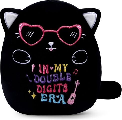 هدايا عيد ميلاد سعيد العاشر للحيوانات المحشوة، هدية عيد ميلاد الدب القطيفة بأرقام مزدوجة 8 بوصات، في هدايا الحفلات الفخمة ذات الأرقام المزدوجة in Kuwait