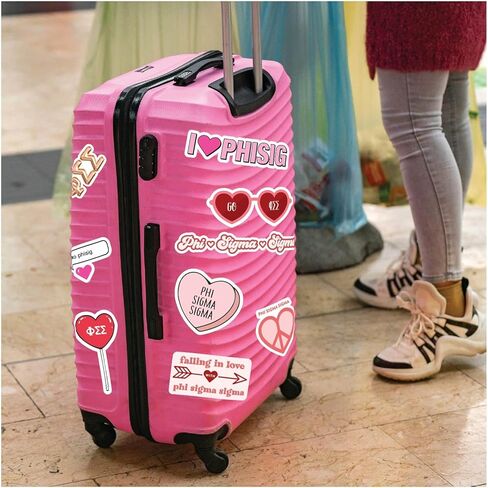 Phi Sigma Sigma - Sticker Sheet - Love Theme in Saudi Arabia