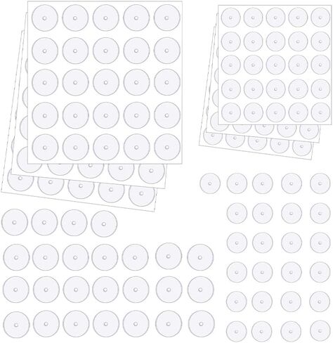 100PCS Clear Piercing Disc for Piercing Bump, Earring Backs for Droopy Ears, Clear Silicone Earrings Backs, Piercing Bump Treatment, 3/5mm Plastic Earring Backs in Saudi Arabia