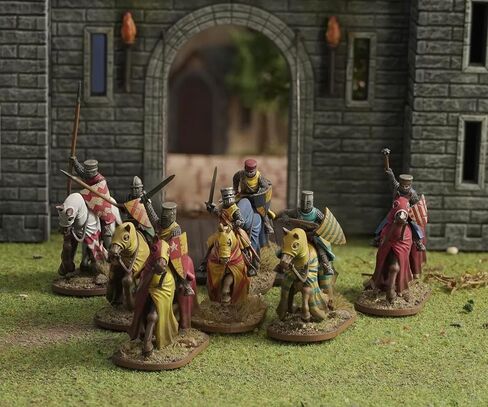 Wargames Atlantic The Baron's War Mounted Knights in Saudi Arabia