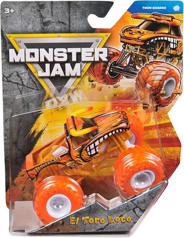 Monster Jam 2026 Official 1:64 Diecast Truck Series 45 Toon Shaded El Toro Loco in Saudi Arabia
