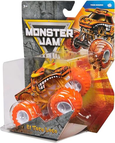 Monster Jam 2026 Official 1:64 Diecast Truck Series 45 Toon Shaded El Toro Loco in Saudi Arabia