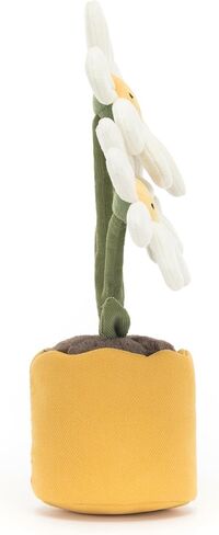 لعبة Jellycat Amuseables Daisy Pot المحشوة، 13.5 بوصة - قطيفة نباتية وزهور - ديكور ممتع وهدية in Saudi Arabia